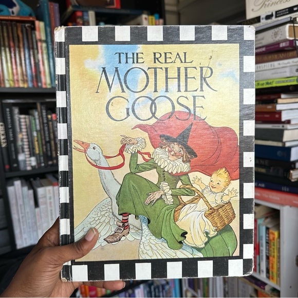 The Real Mother Goose (1977) Vintage Children’s Book - Picture 1 of 10
